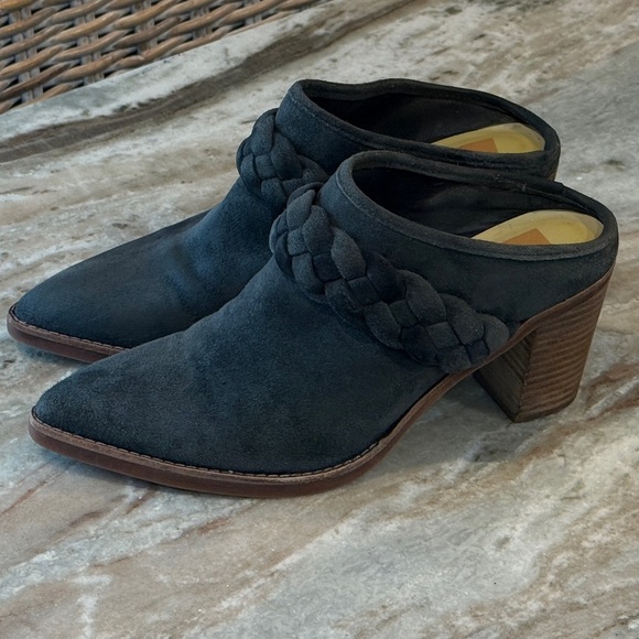 Women’s DOLCE VITA Serla High Heel Mule- Grey suede. Size 9 - Picture 2 of 10